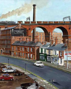 Stanier 8F, Stockport Viaduct
