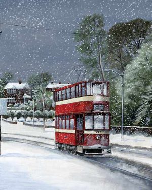 Leeds Tram on the Moortown route