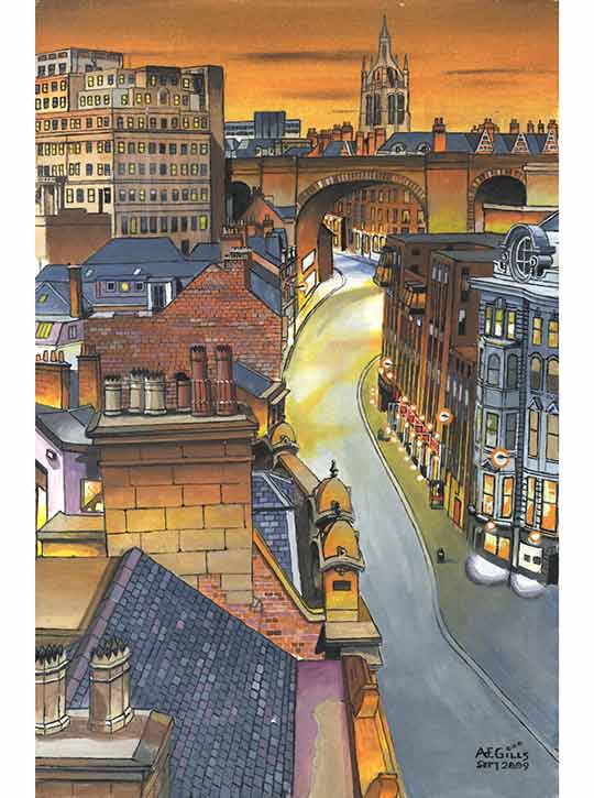 Dean Street in colour