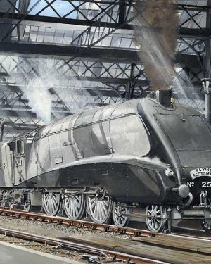 Silver King Flying Scotsman at Newcastle