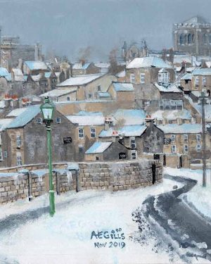 Hexham in the snow