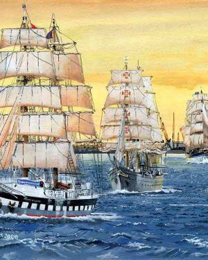 Tall Ships on the Mersey